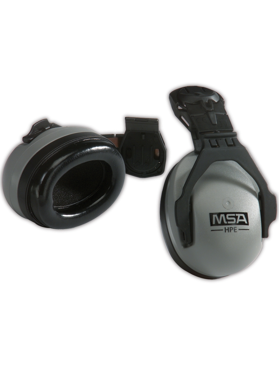 27NRR Gray/Black MSA10061272 Details about   Msa HPE Cap-Mounted Earmuffs 