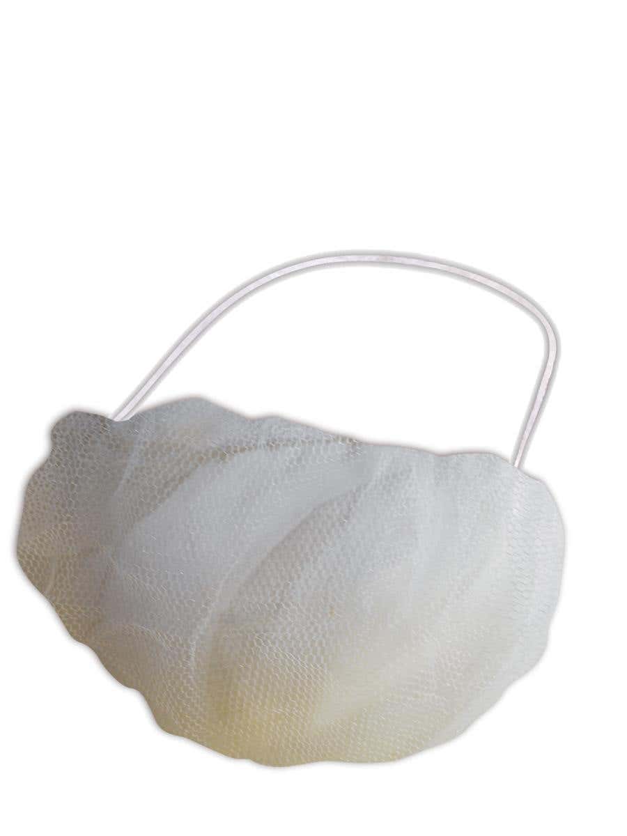 Keystone Adjustable Cap Co White Stockinet Beard Protector, 100/bag