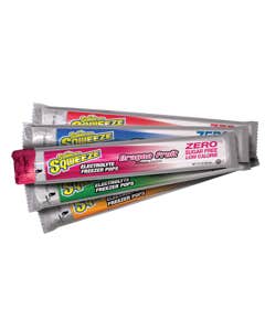 Sqwincher 159200231 Sugar-Free Assorted Flavors Sqweeze Pops