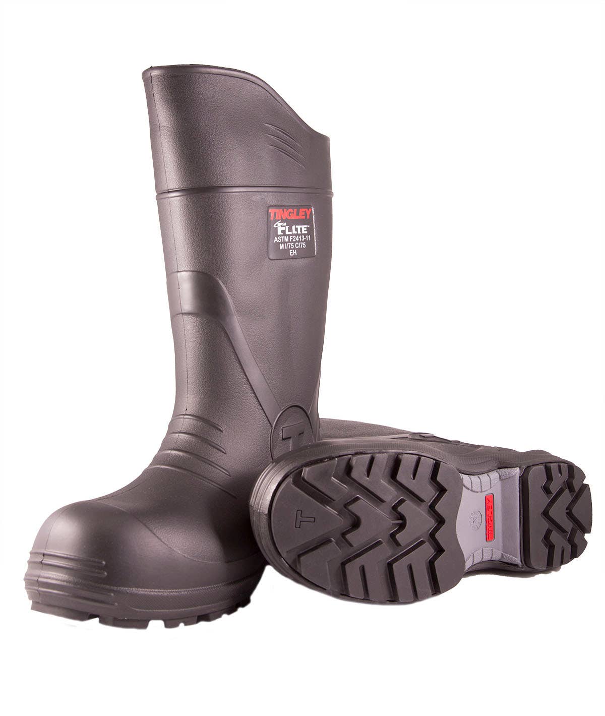 Rain Boots For Muddy Work TINGLEY Safety Toe Rain Boots - Unisex PVC ...
