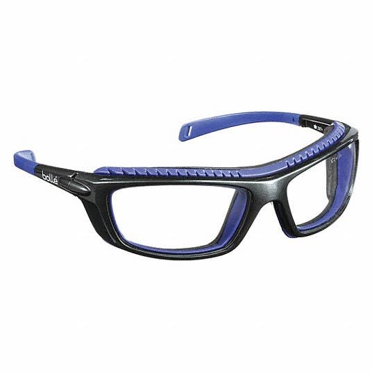 Bolle 286-40276 Baxter Platinum Clear Lens Anti-Fog/Anti-Scratch Safety Glasses