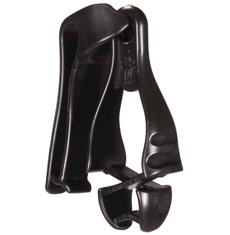 Ergodyne | Squids™ Glove Clip: Black, Acetal Copolymer - 6" OAL, 1" OAW | Part #19122