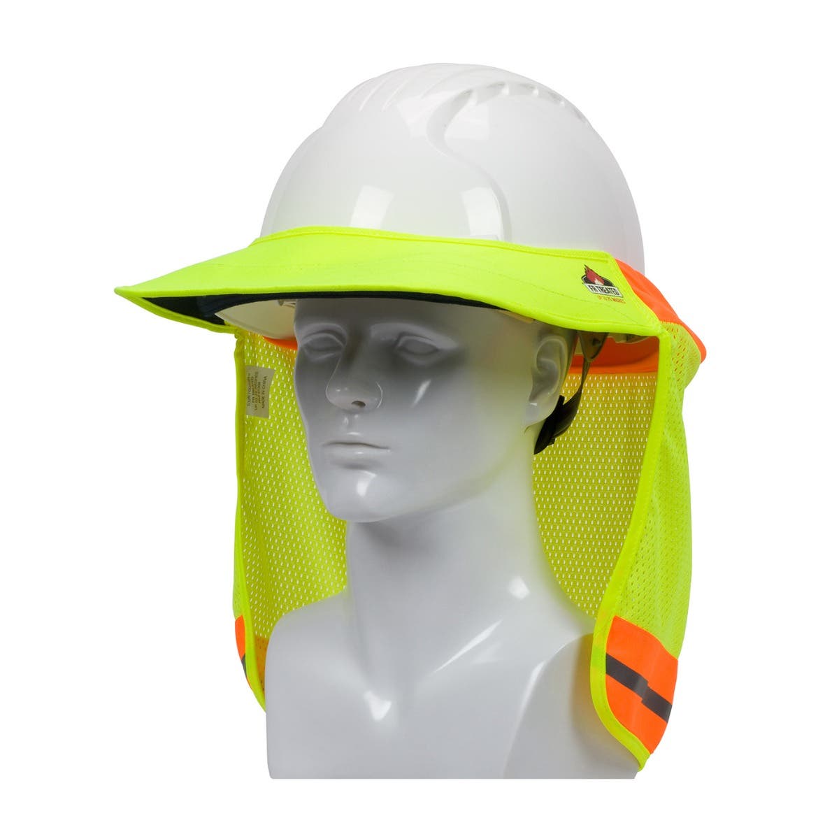 PIP EZ-Cool® FR Treated Hi-Vis Hard Hat Visor and Neck Shade