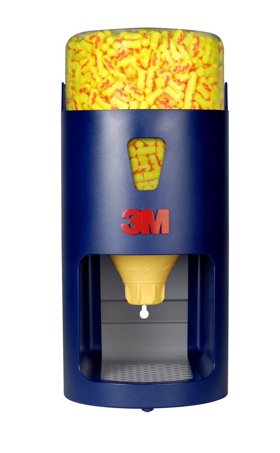 Reusable Ear Plugs with Dispenser, Table Top, Wall Mount, Capacity: 400 to 500 Pairs