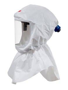 3M S-655 Versaflo Hood Assembly with Inner Collar and Premium Head Suspension