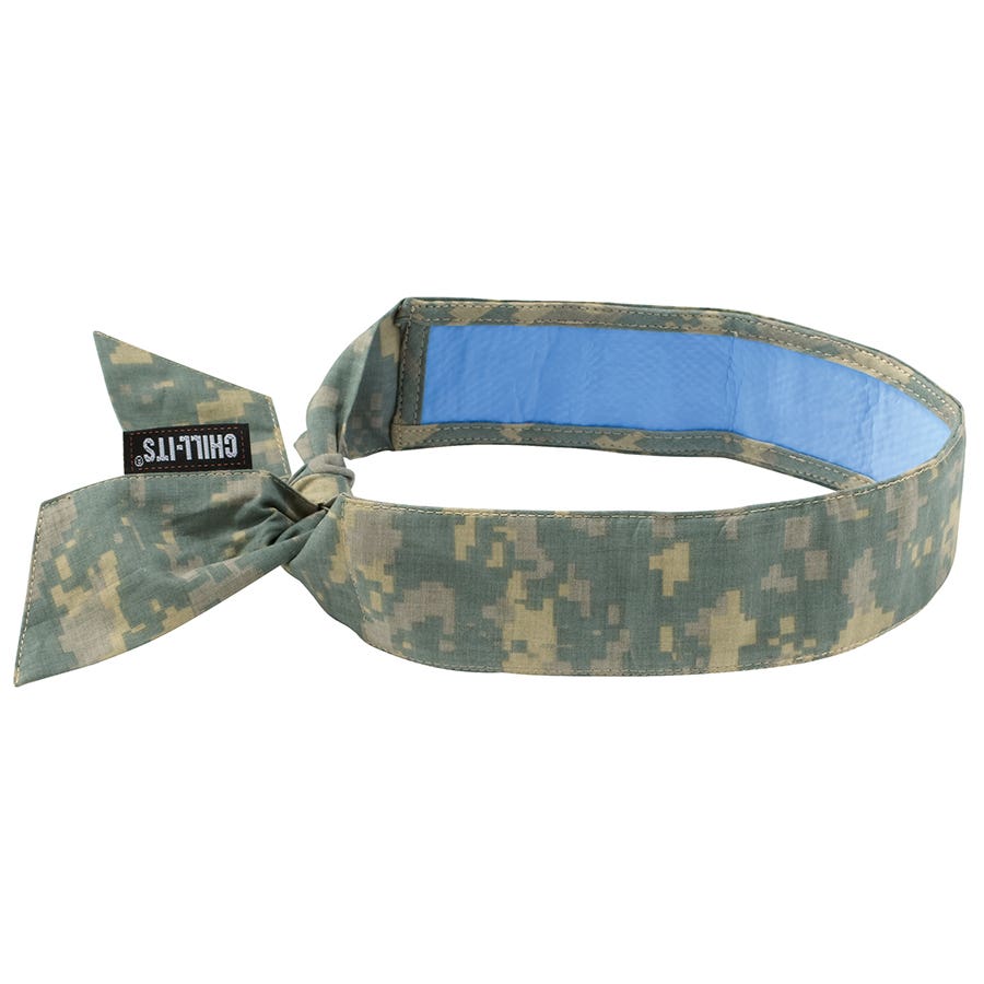 Ergodyne Chill-Its 6700 Evaporative Cooling Bandana, Green, One Size, 6/Carton (12562) | Quill