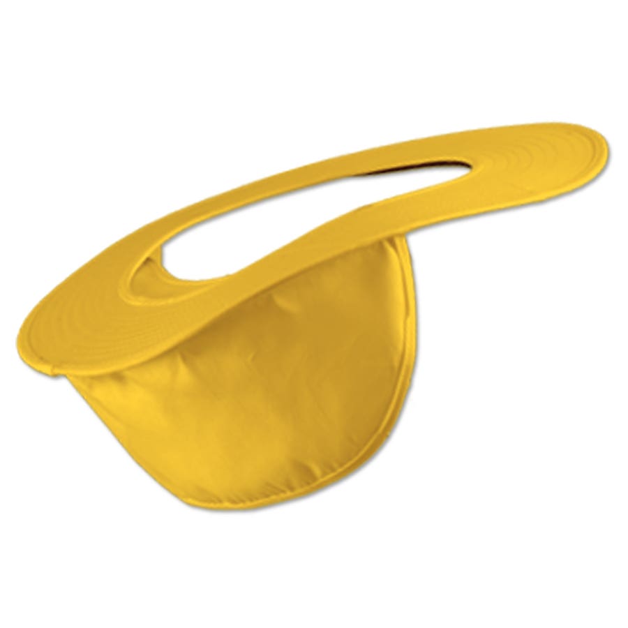 Stow Away Hard Hat Shade, For Most Hard Hats including Full Brim, One Size, Yellow