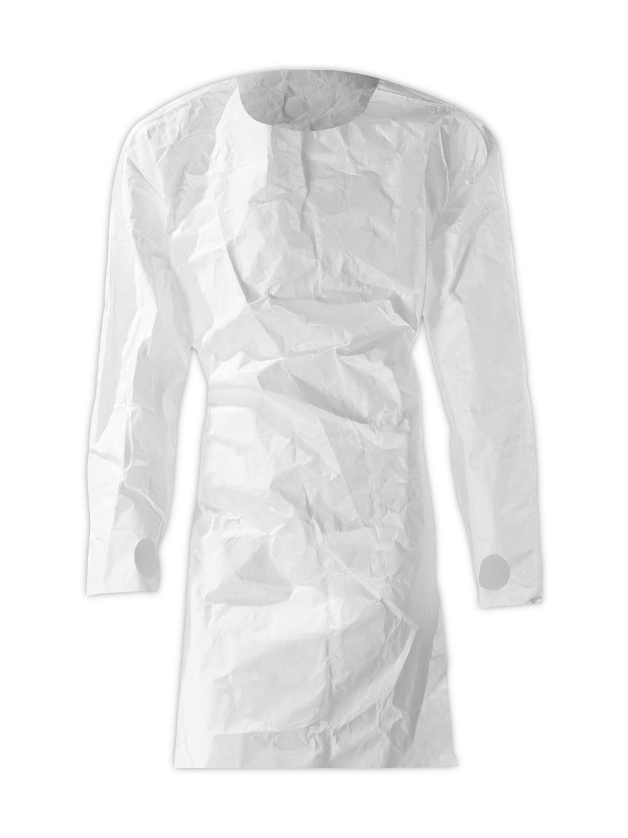 Magid EconoWear C1450TS Tyvek Disposable Lab Coat, 25/case