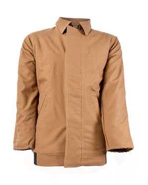 National Safety Apparel Ultrasoft Duck Shell Bomber Jacket with FR Modaquilt Lining