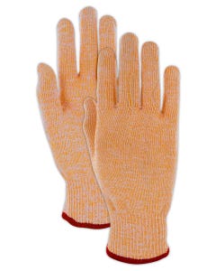 Magid® D-ROC® DX100 13-Gauge Hi-Vis Orange Cut-Resistant Gloves - Cut Level A4
