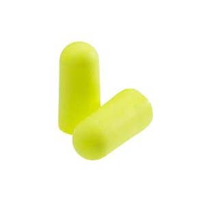 3M | EARSoft™ Yellow Neons Earplugs: 33.00 dB, Foam, Bullet, Roll Down, Uncorded - Yellow, 200 Pairs per Pack, Reusable | Part #312-1251