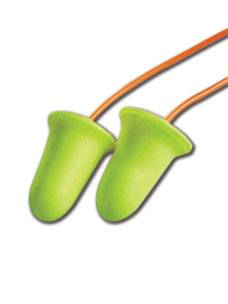 3M | E-A-R Soft FX Earplugs: 33.00 dB, Foam, Bell, Roll Down, Corded - Yellow, 200 Pairs per Pack, Disposable | Part #312-1260