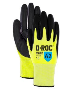 Magid D-ROC GPD248 Hyperon 15-gauge TriTek Palm Coated Work Glove – Cut Level A2
