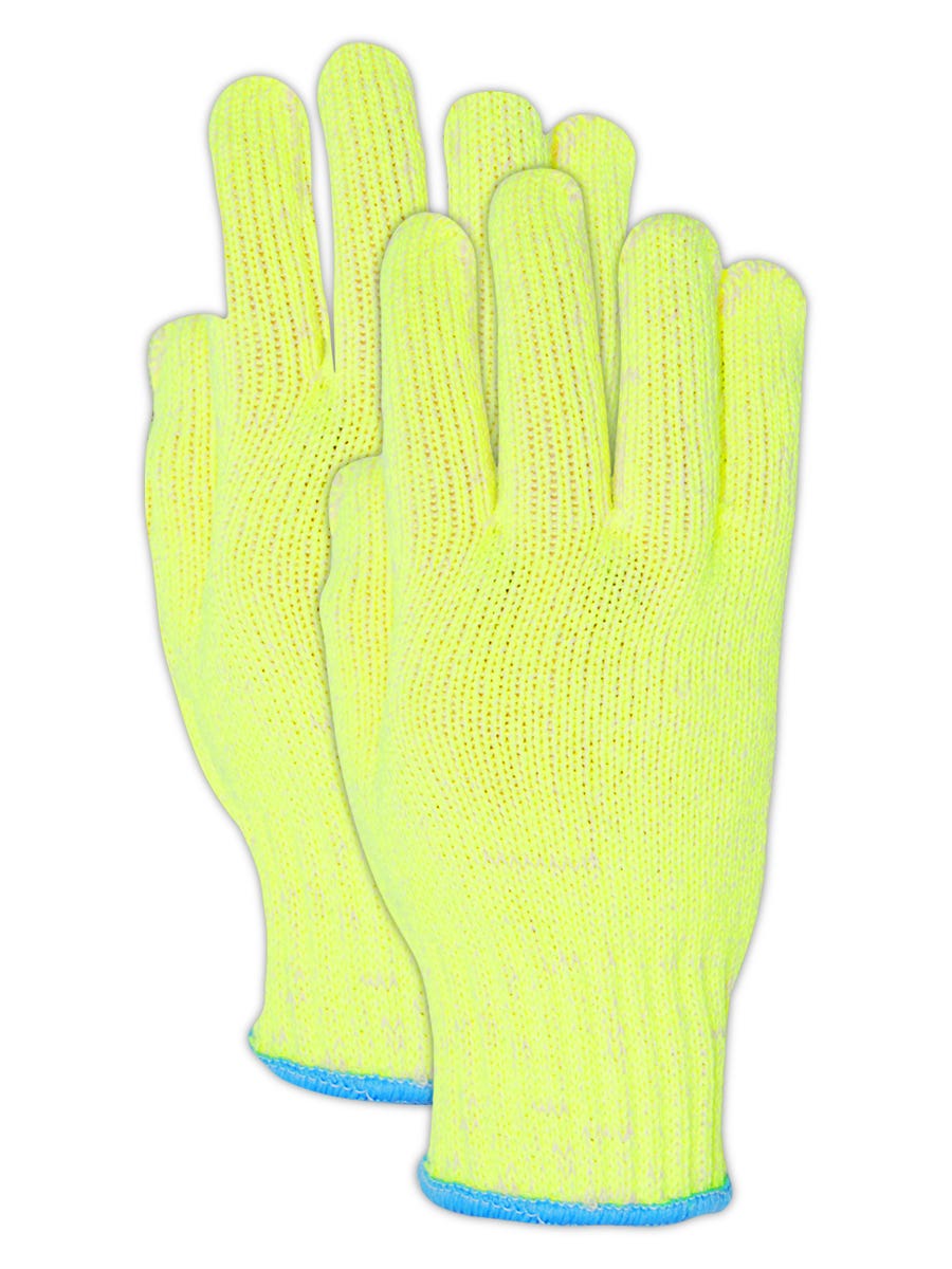 Magid CutMaster H93HV Hi-Viz Hyperon V Knit Gloves - Cut Level A4