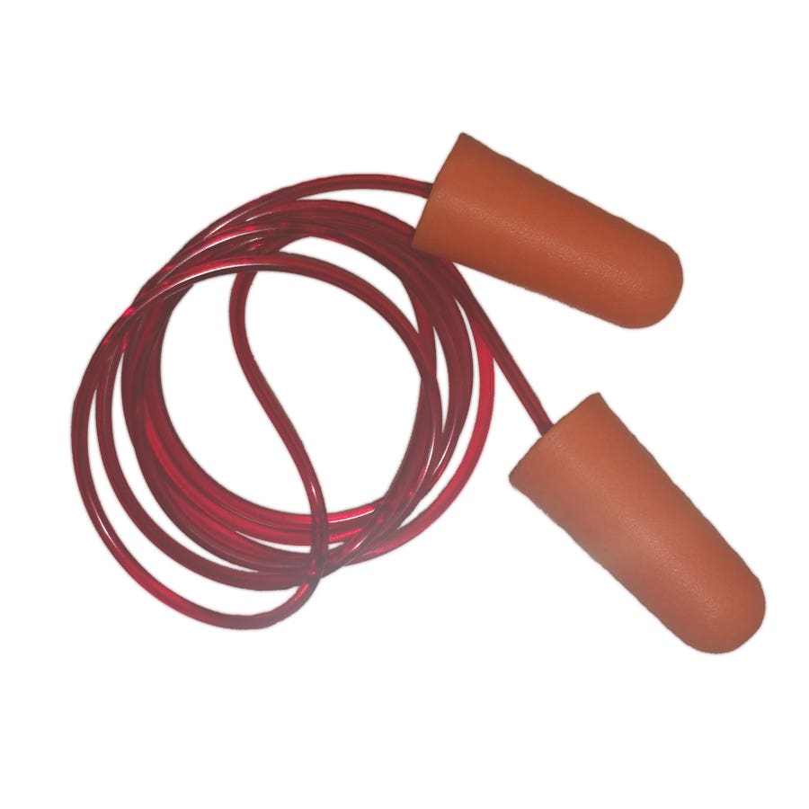 Magid E2 IHP32 Disposable Foam Corded Earplugs, 200 Pairs