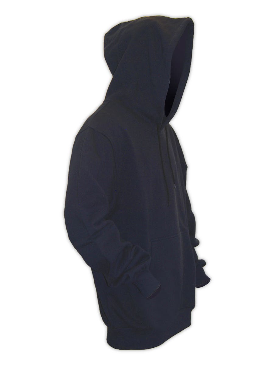 Magid PHC12DH Flame-Resistant 12 oz. 100% Cotton Pullover Hooded Sweatshirt - NFPA 2112 and NFPA 70E HRC2
