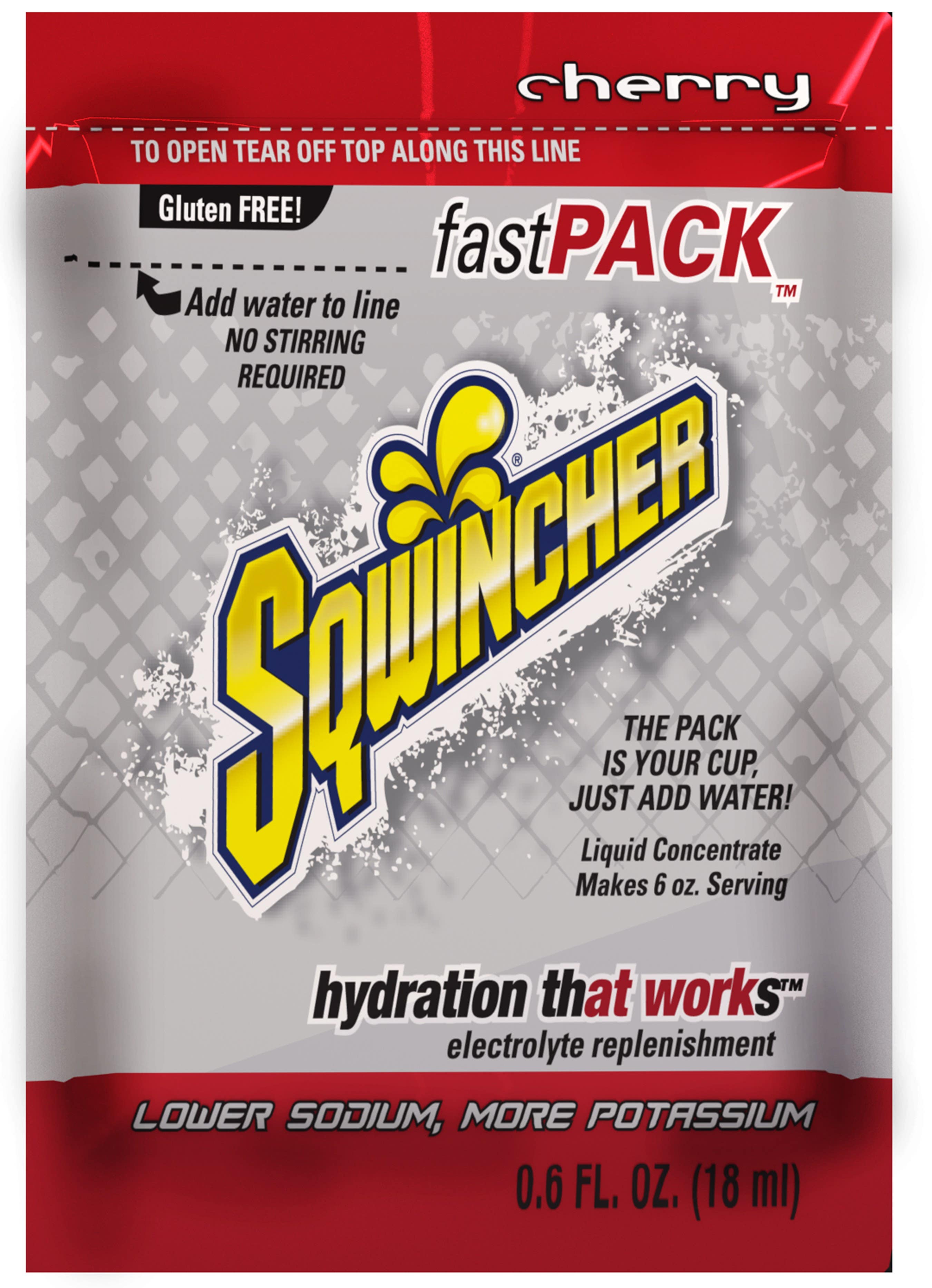 Sqwincher&reg; Fast Pack&reg; 6 Oz. Liquid Concentrate Packets