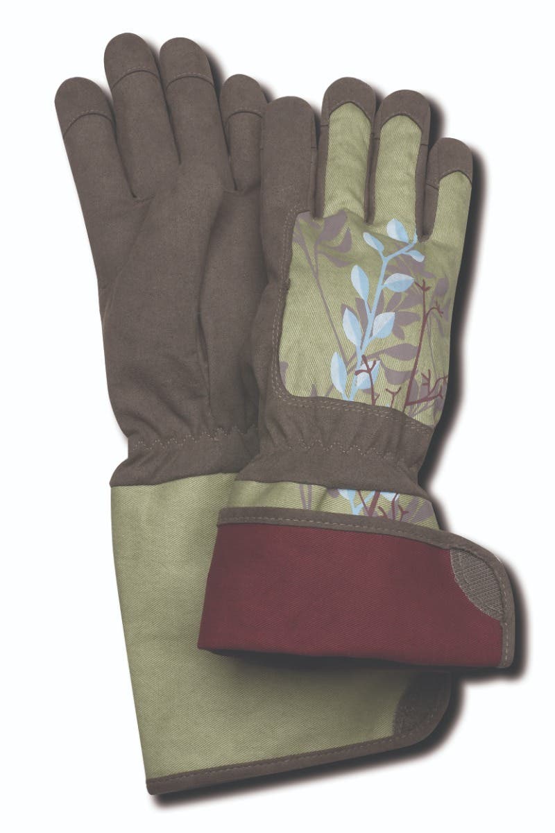 WOMENS SYN. LTHR. ROSE GLOVE