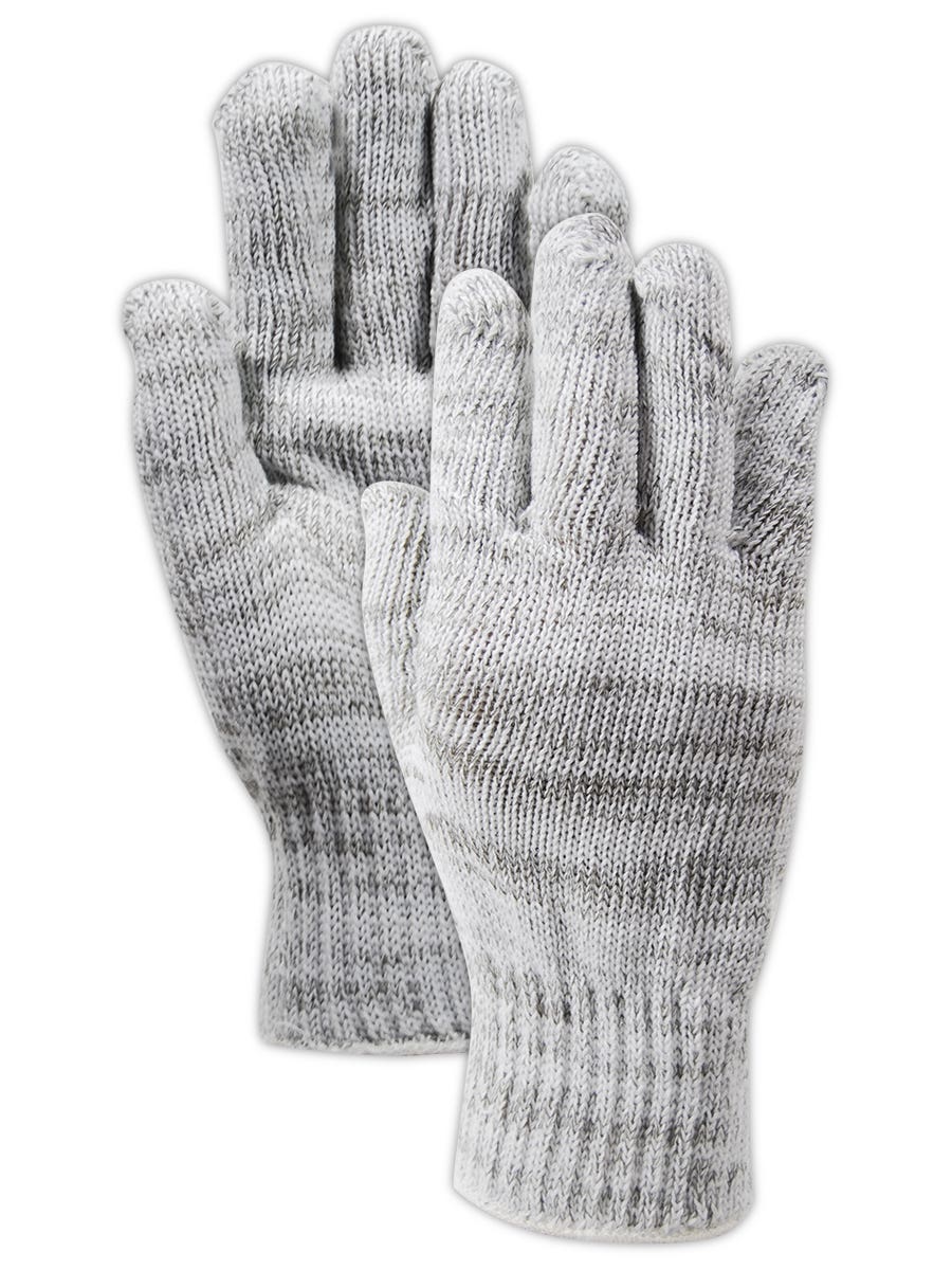 Magid TN300B Polycotton Thunderon White Knit Glove