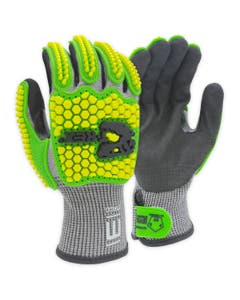 Magid® T-REX® Flex Series® TRX441 Lightweight NitriX® Grip Technology Palm Coated Impact Glove - ANSI Cut Level A5
