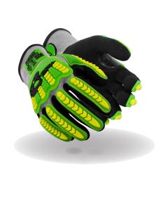 Magid® T-REX® Flex Series® TRX441 Lightweight NitriX® Grip Technology Palm Coated Impact Glove - ANSI Cut Level A5