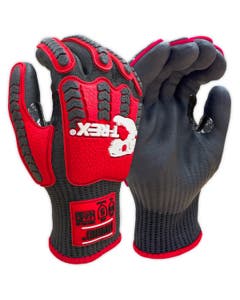 Magid® T-REX® Arctic Series® TRX526W 15-Gauge Merino Wool Lined Low-Profile Impact Level 1 Winter Work Gloves - ANSI Cut Level A5