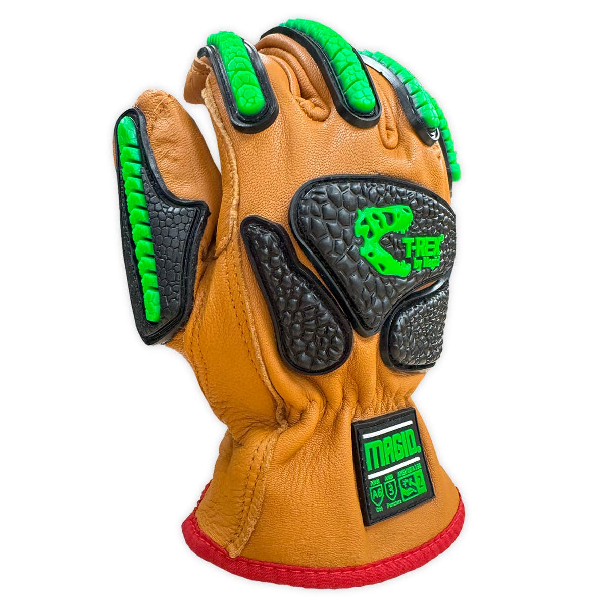 Magid® T-REX® Oil Blocking Goatskin Driver Style Impact Glove Magid® T-REX® Oil Blocking Goatskin Driver Style Impact Glove
