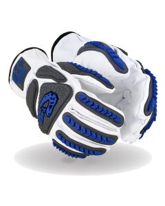 Magid® T-REX® Rebel Series® TRX889 Goatskin 18-Gauge AeroDex® Lined Driver Style Impact Glove - ANSI Cut Level A9