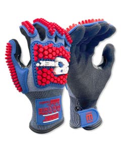 Magid® T-REX® Flex Series® TRX983 Lightweight AeroDex® Technology VersaTek Grip® Palm Coated Impact Level 3 Gloves, ANSI Cut Level A9