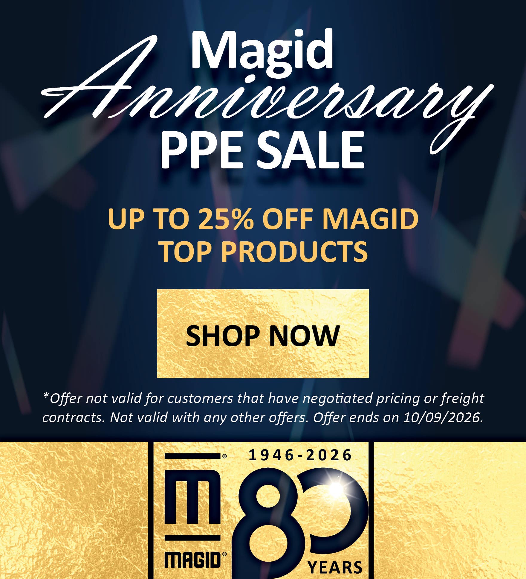 25% off Magid Top Products - Magid Anniversary PPE Sale 25% off Magid Top Products - Magid Anniversary PPE Sale
