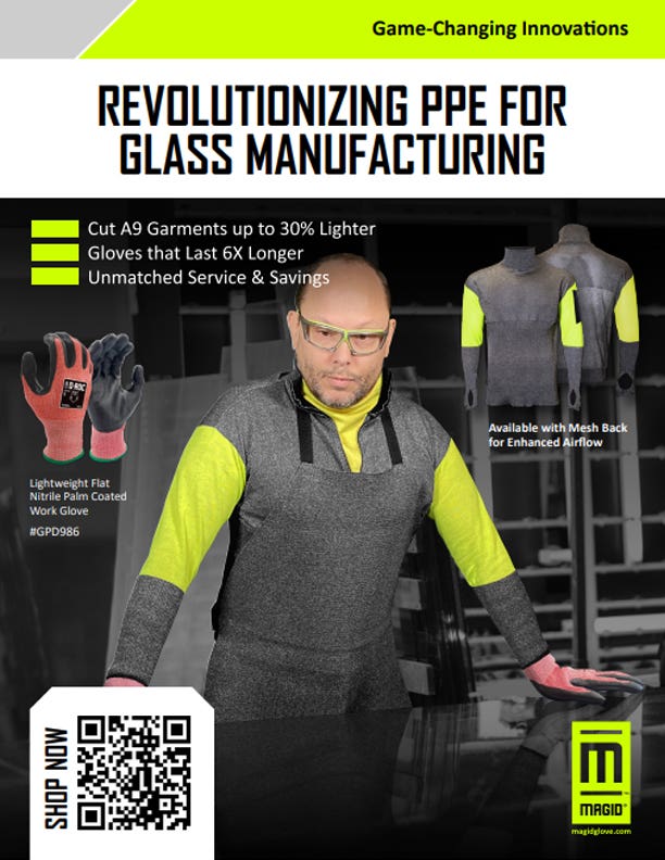 Cover image of Glass Industry PPE Brochure