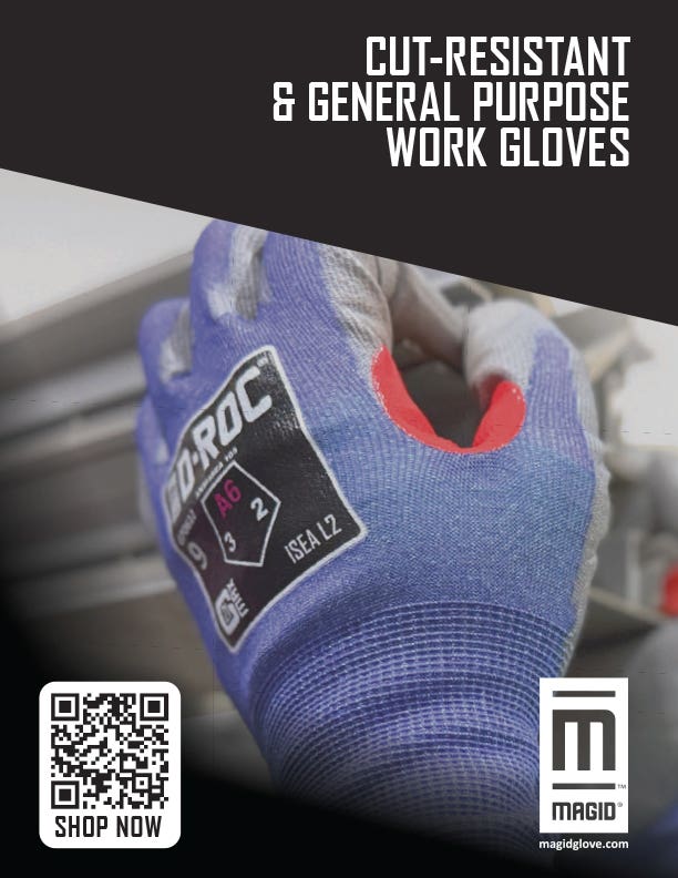 Cover image of D-ROC Coated/Cut-Resistant Gloves Brochure